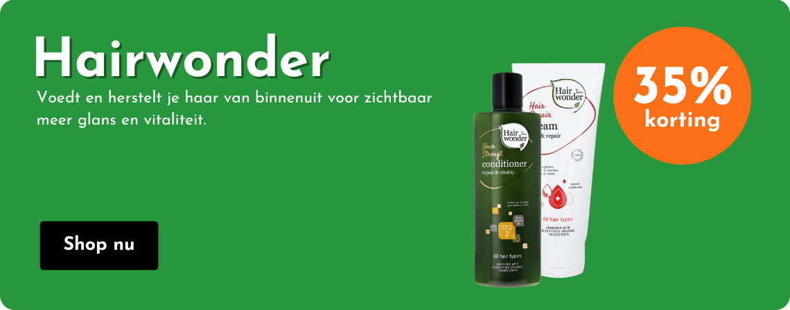 Hairwonder 35% korting aanbieding